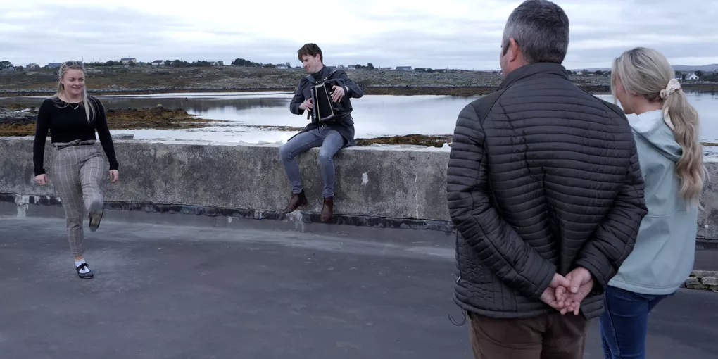 Performers demonstrate the rich culture in Connemara, Ireland