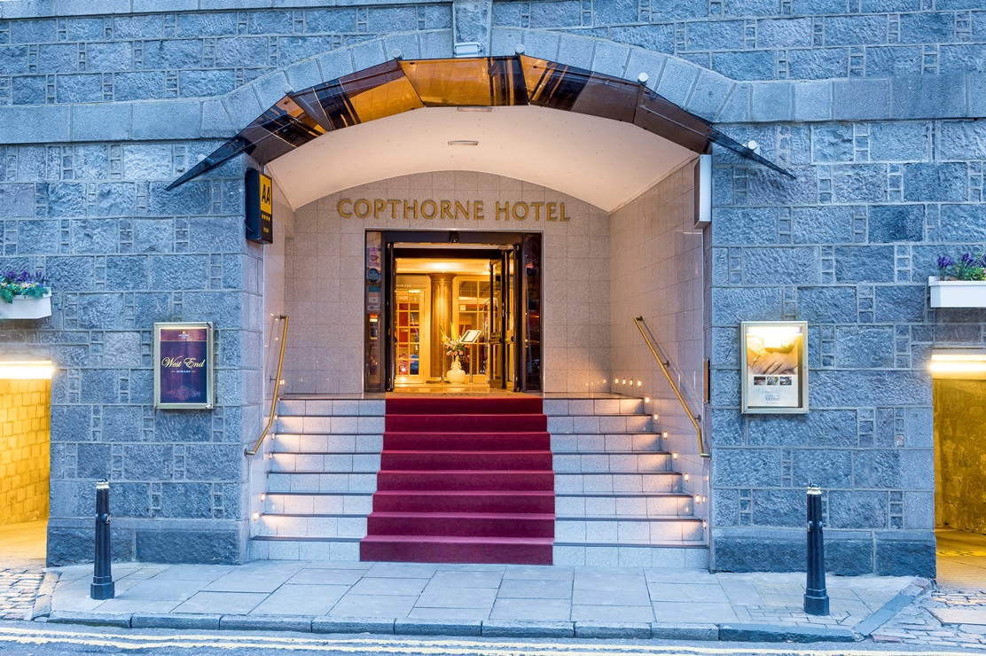 Exterior of Copthorne Hotel Aberdeen