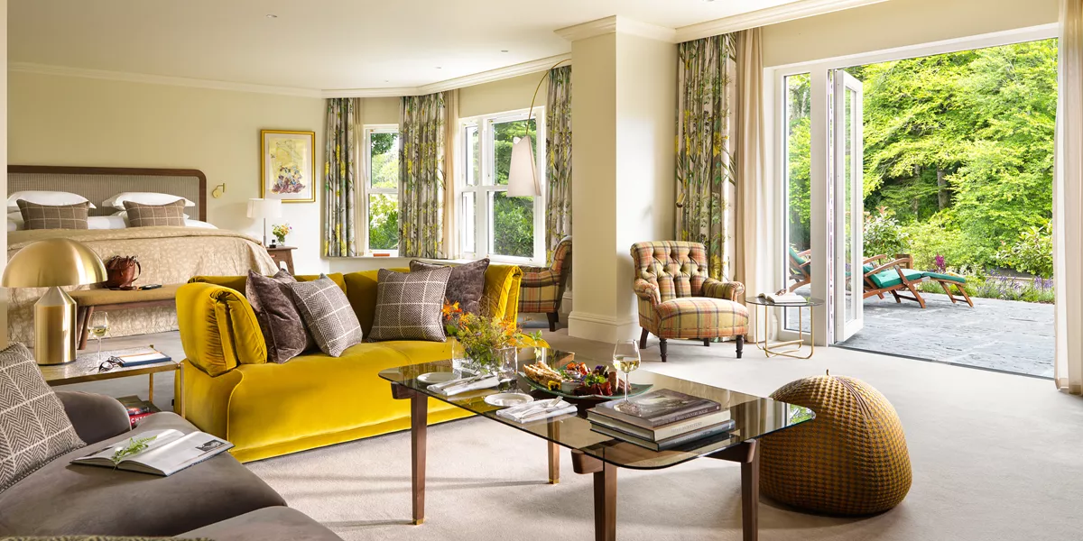 Sheen Falls Lodge Hotel Kerry Killarney Ireland Oscar Suite