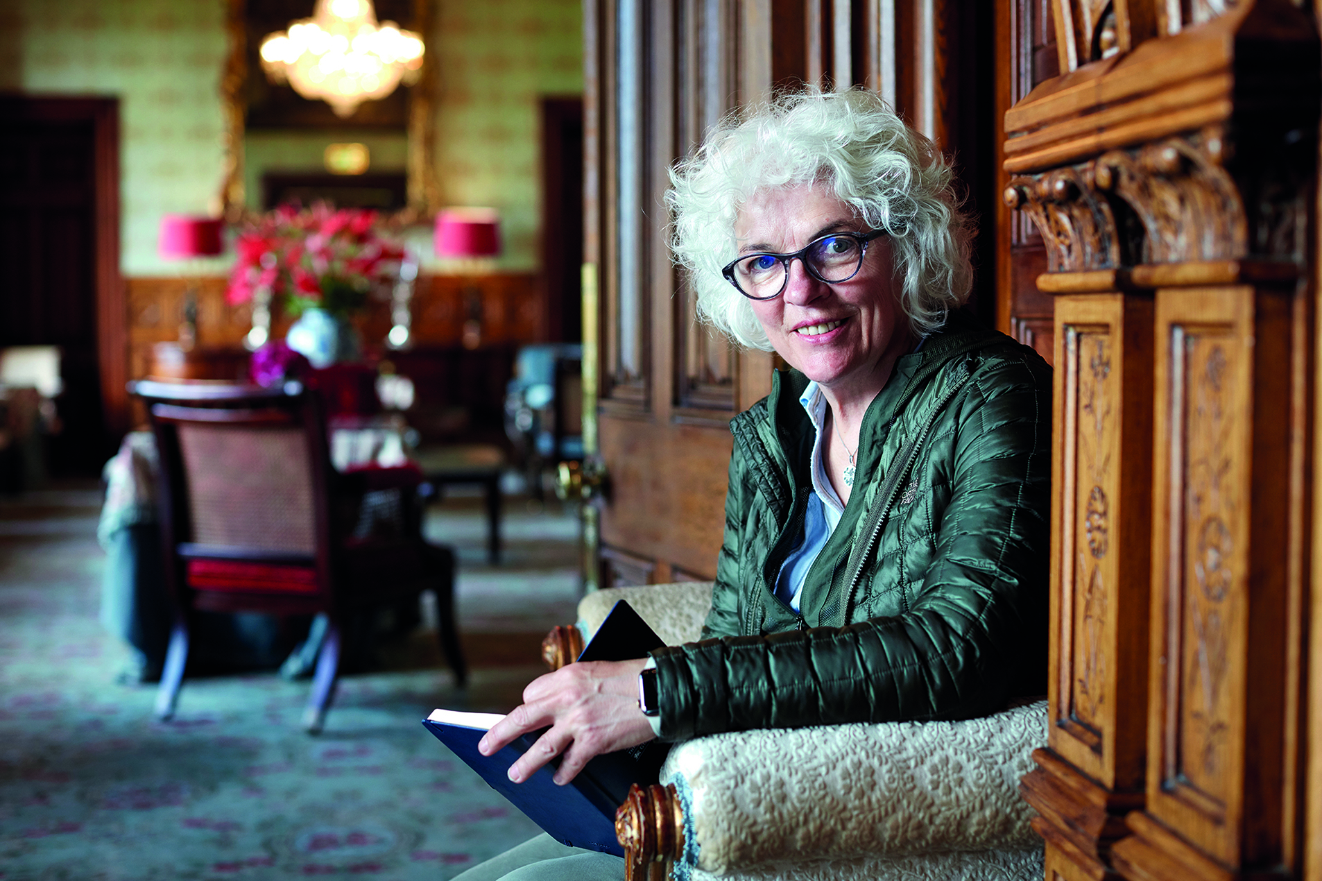 Catherine Reilly in Ashford Castle