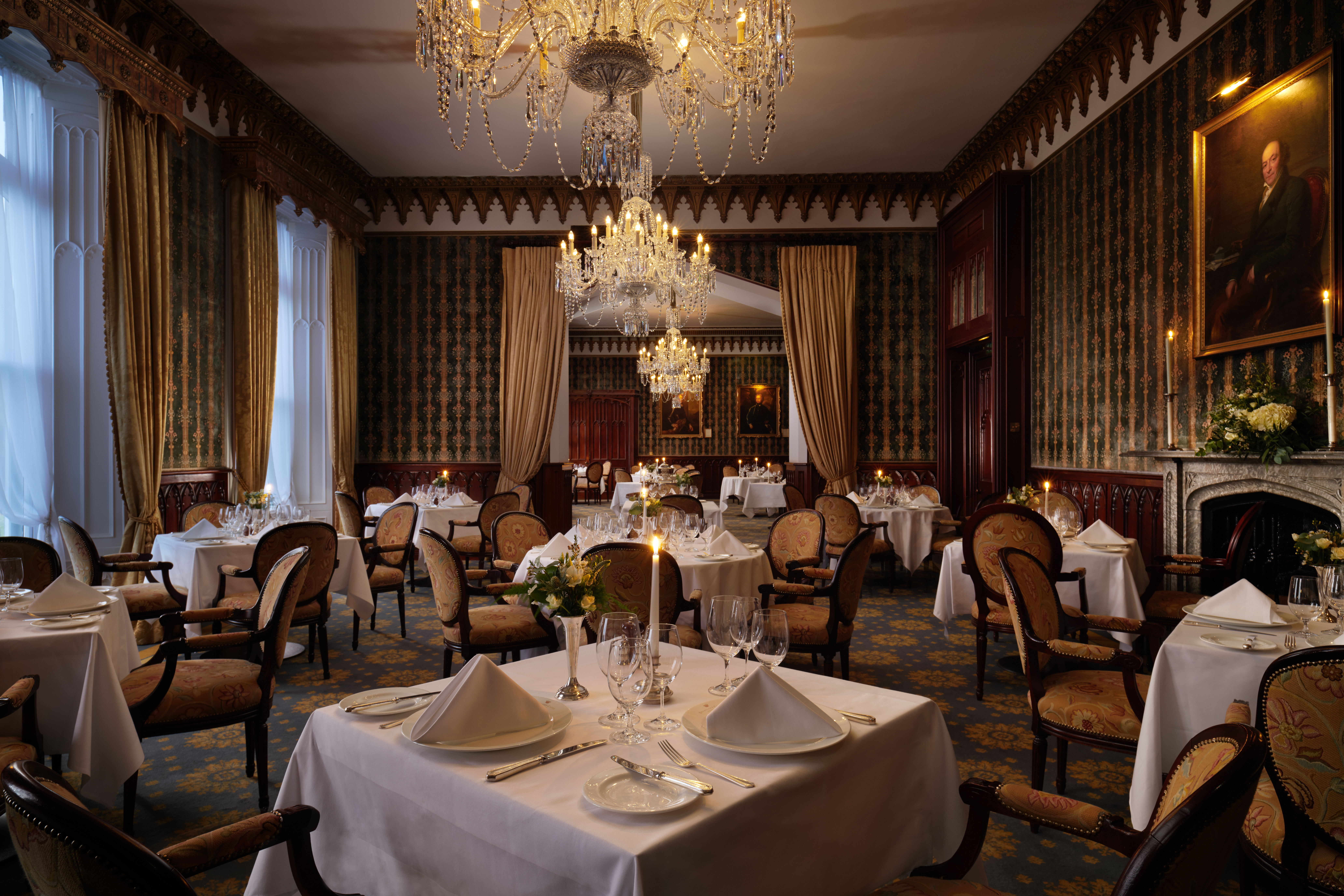 Earl Of Thomond Restaurant Dromoland Castle Co Clare Shannon Ireland