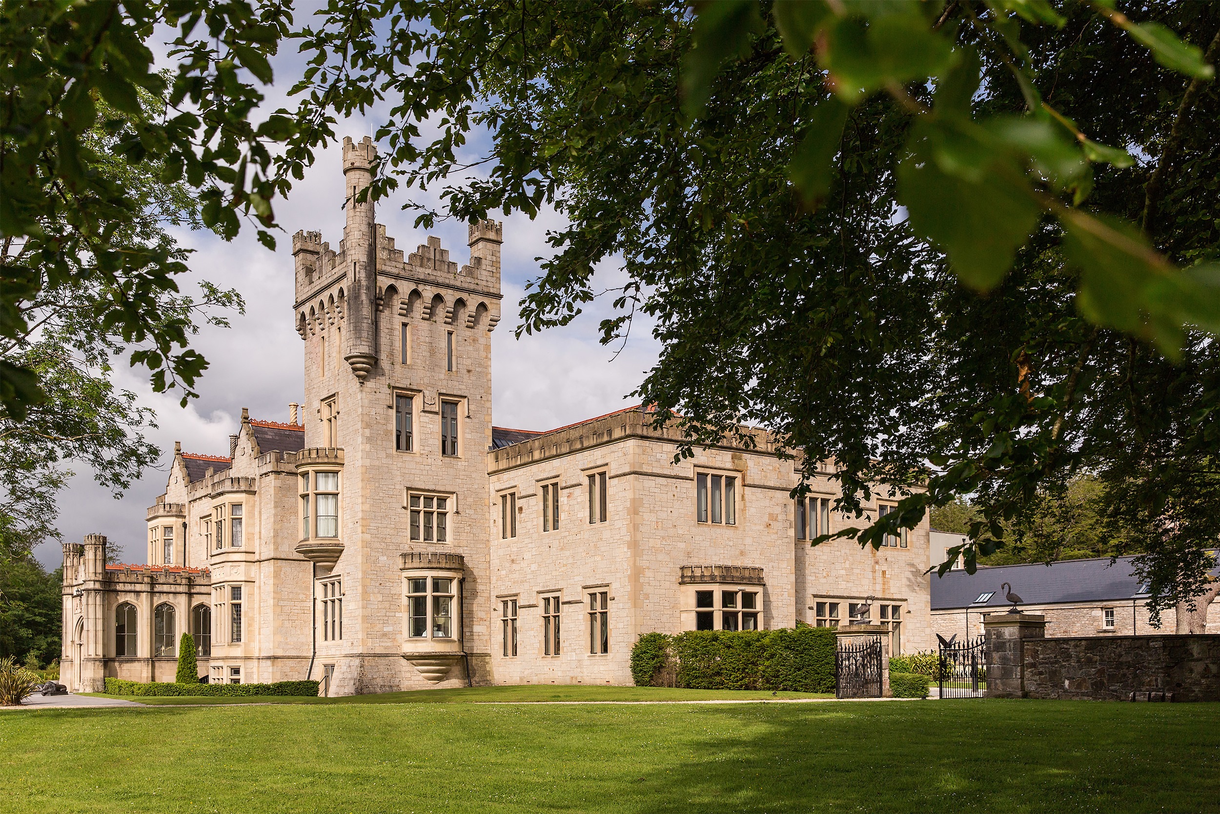 The Lough Eske Castle in Donegal Ireland