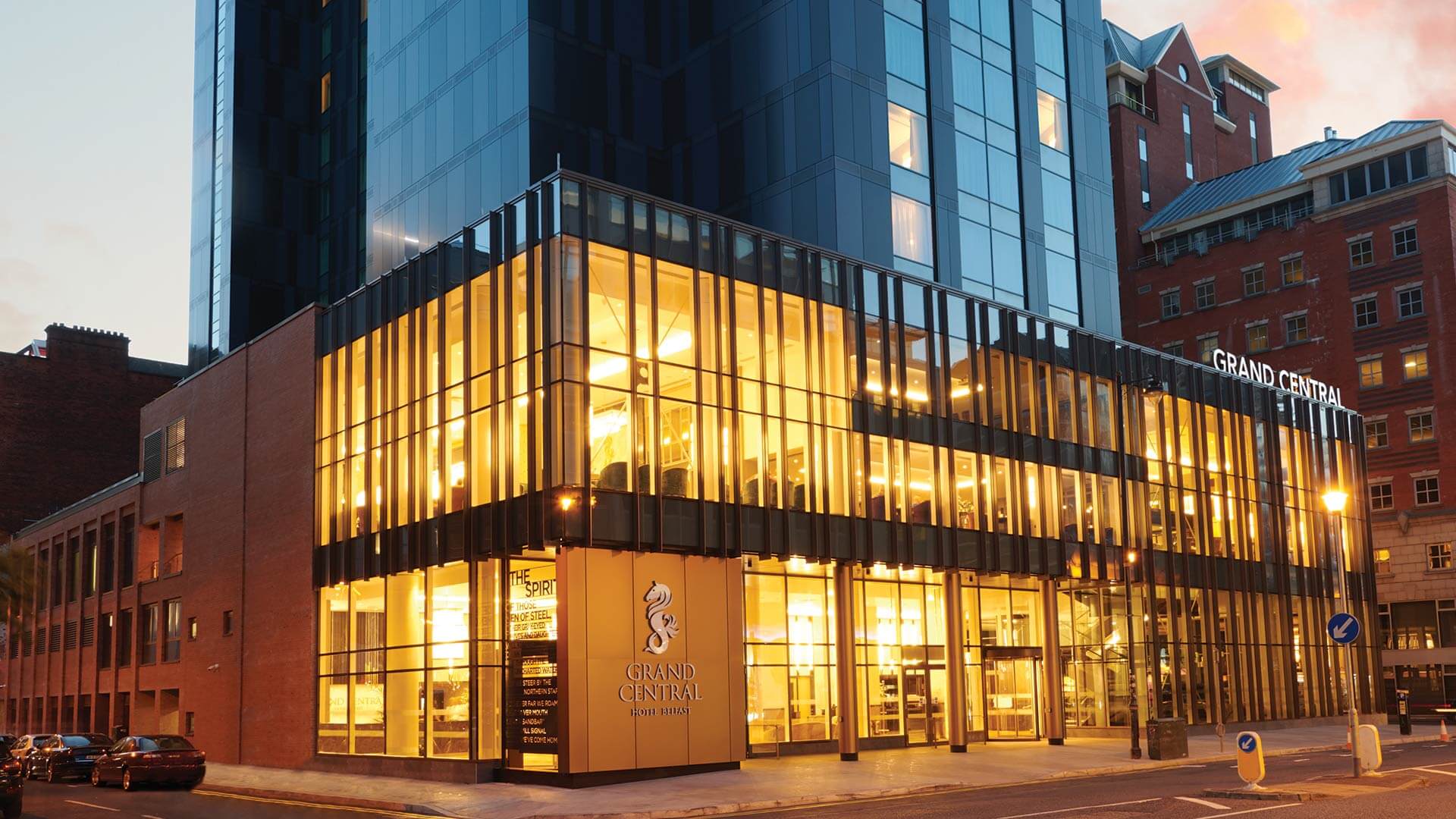 Grand Central Belfast Northern Ireland Hotel Exterior