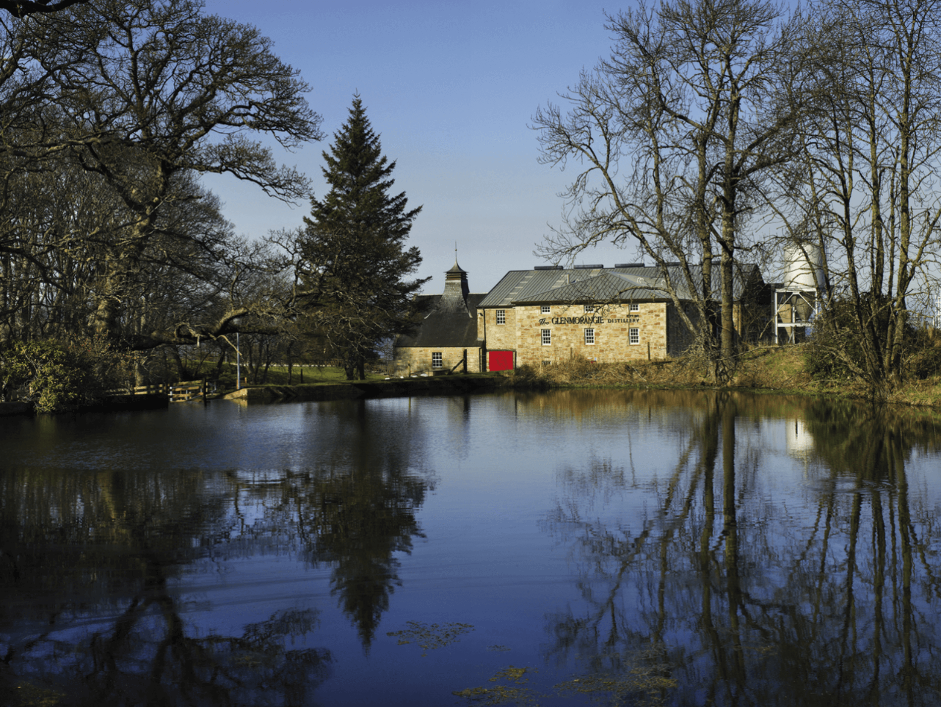 Glenmorangie Distillery by the water's edge