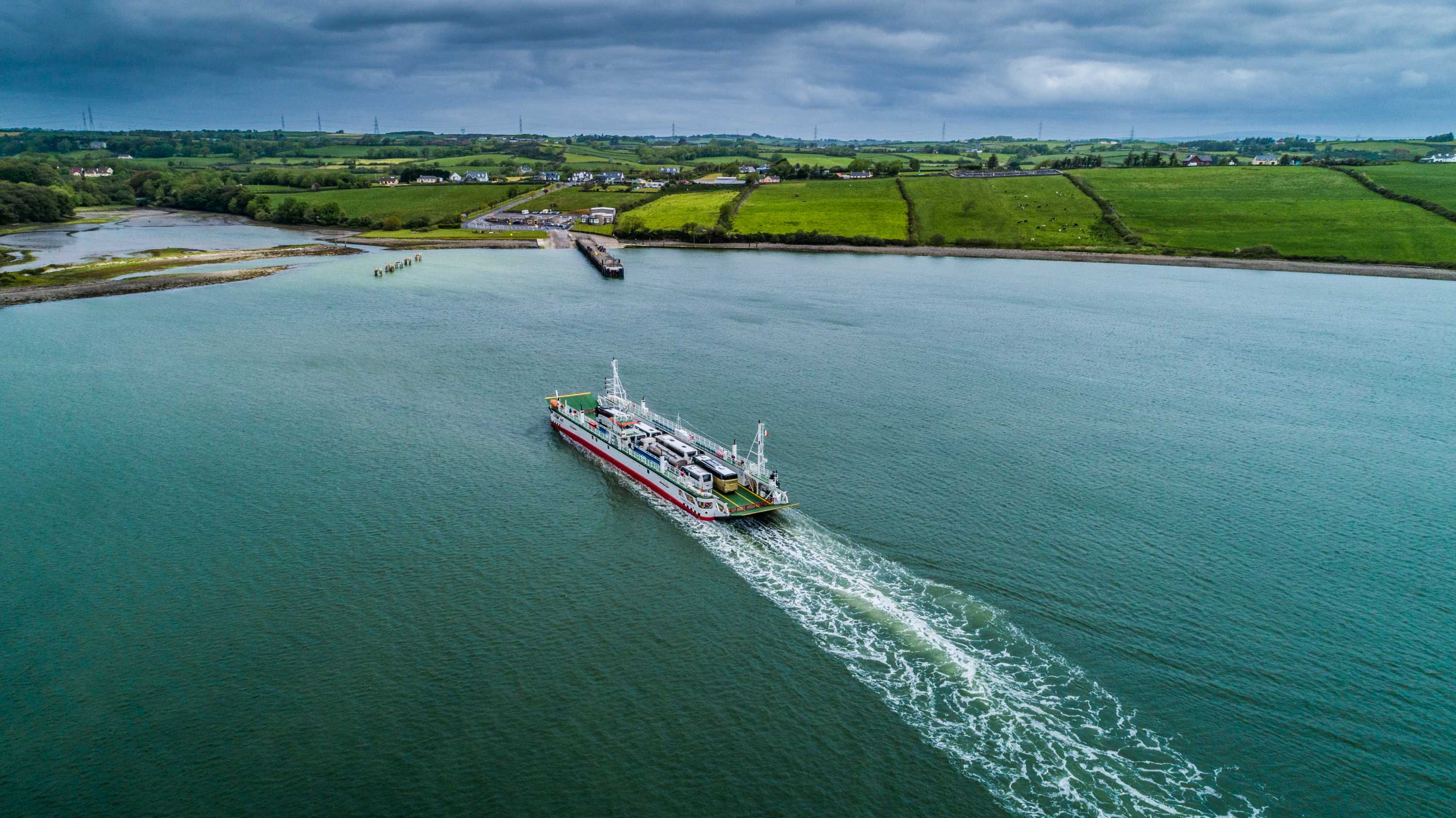 Shannon Estuary And Ferry