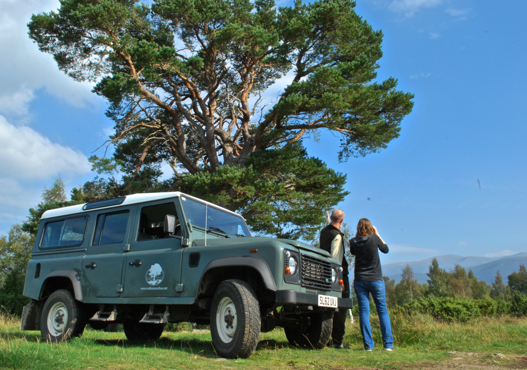 Rothiemurchus - Land Rover Experience on Brendan Vacations Tour