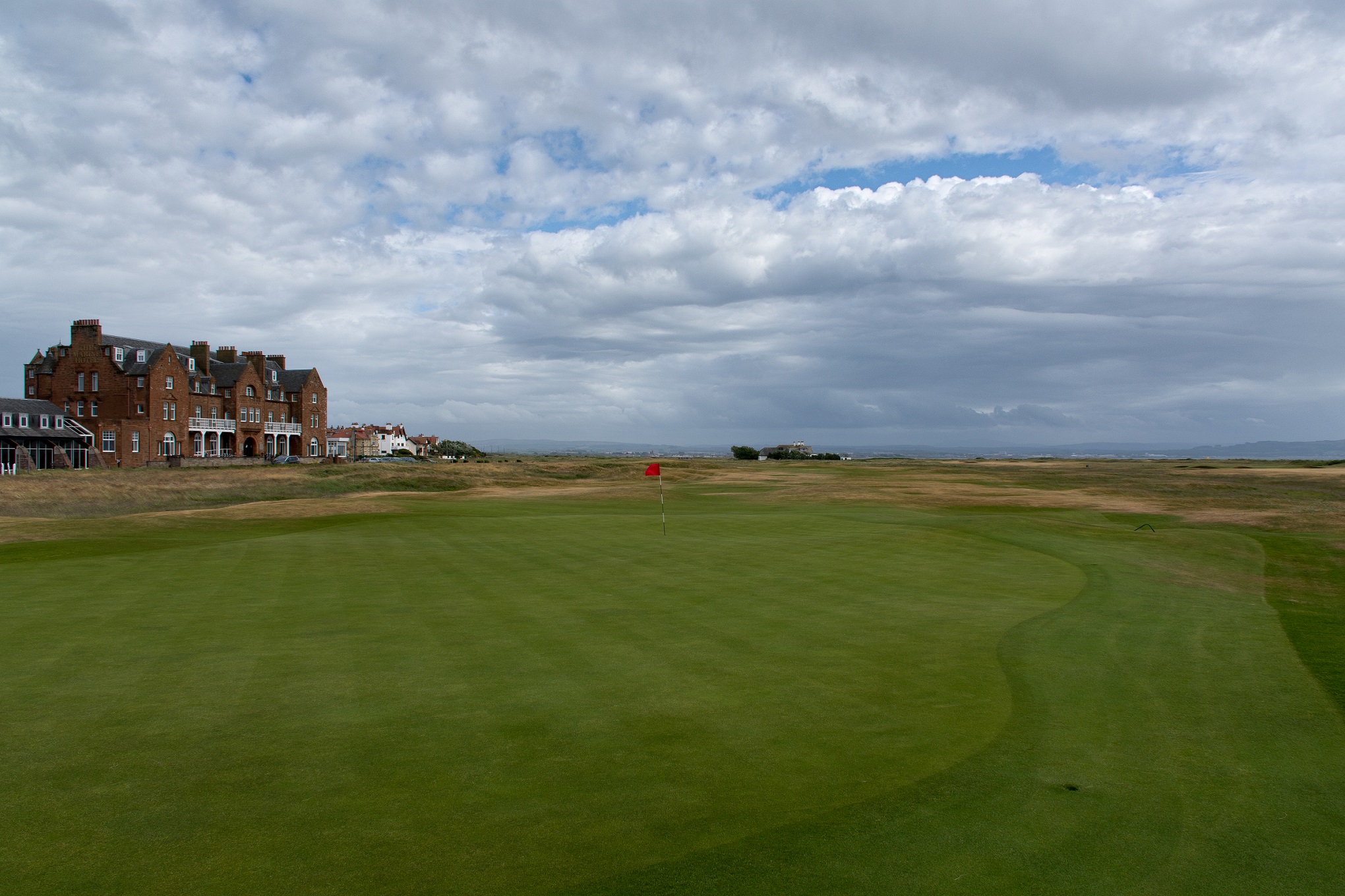 The Royal Troon Golfclub at The Marine Hotel in Troon Scotland