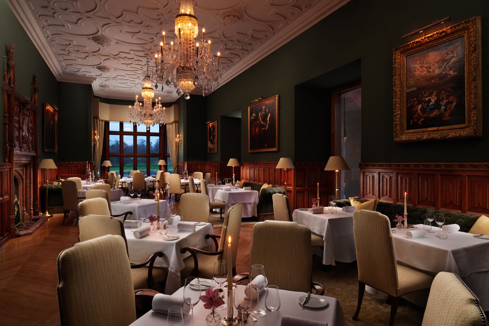 In-house fine dining options are available across our portfolio of luxury properties