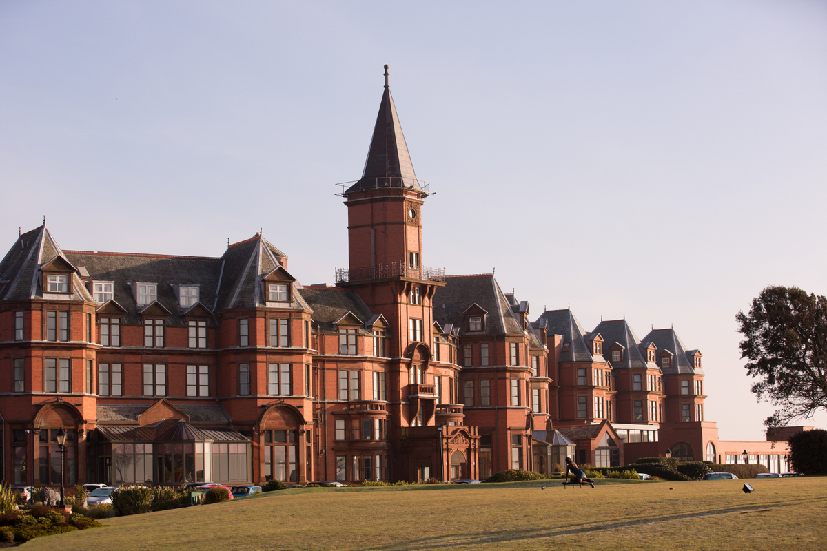 Exterior of Slieve Donard in Northern Ireland