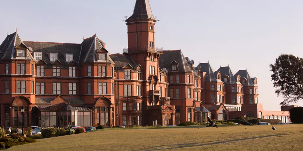 Exterior of Slieve Donard in Northern Ireland