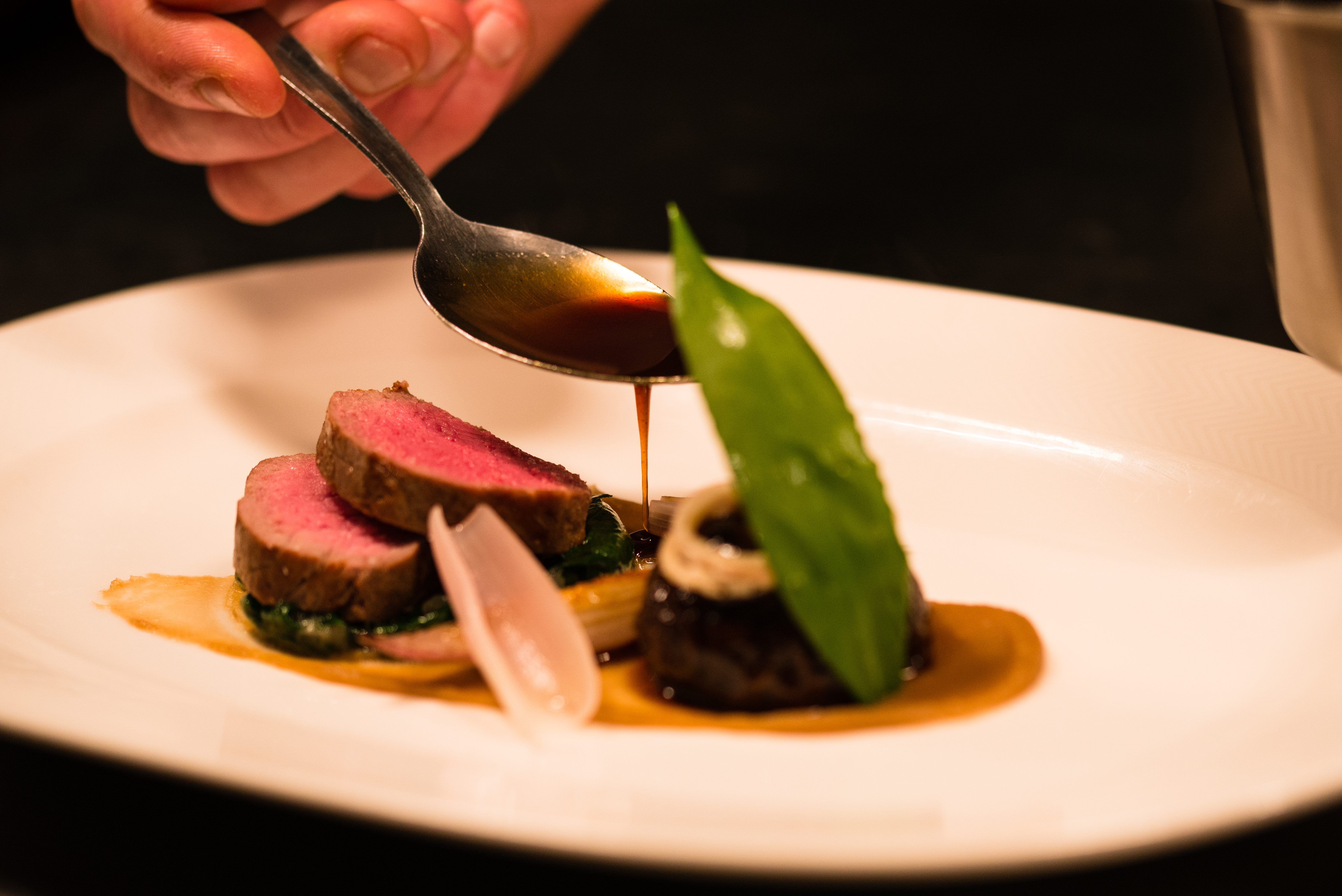 An exclusive dining experience designed by two Michelin star chef Michel Roux Jr. at Inverlochy Castle in Fort William Scotland.