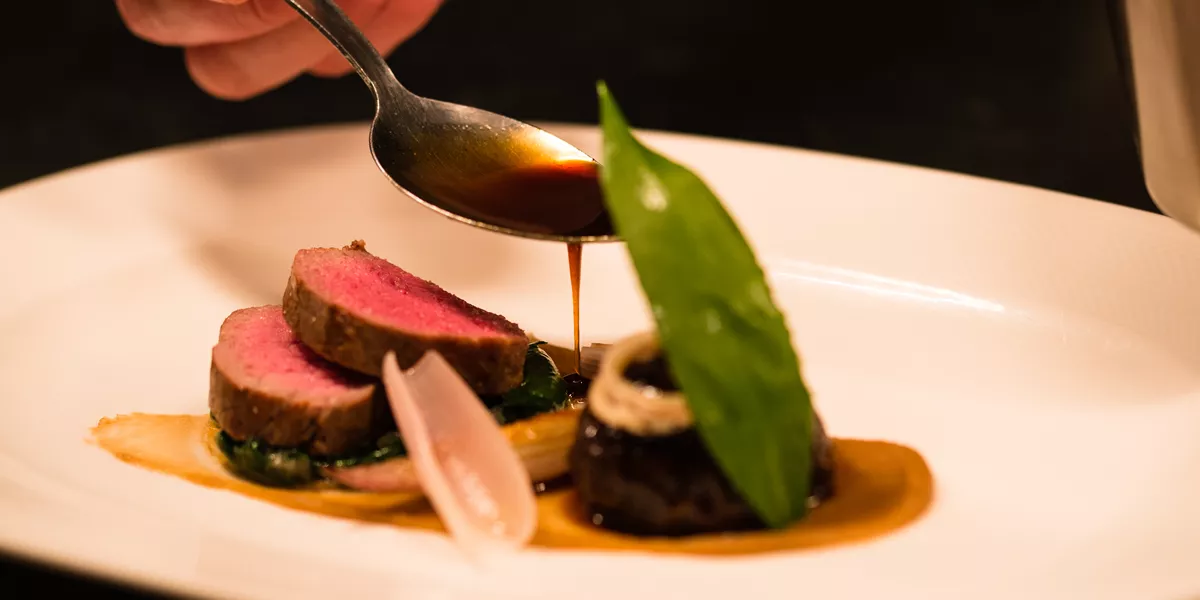 An exclusive dining experience designed by two Michelin star chef Michel Roux Jr. at Inverlochy Castle in Fort William Scotland.